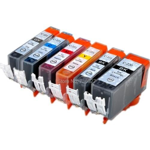 PGI-220 CLI-221 PGI220XL CLI221 Compatible ink Cartridge For Canon MP620 MP620B MP630 MP640 MP640R MP980 MP990 IP4700 printer