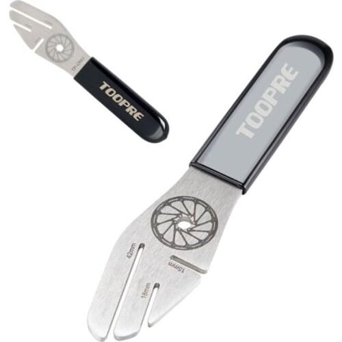 Portable Bike Bicycle Disc Brake Rotor Wheel Center Alignment Tool Adjustment Wrench Repair Accessories three-opening design