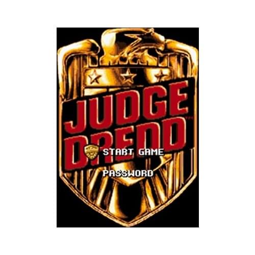 Judge Dredd 16 bit Big Gray Game Card For USA NTSC Game Player