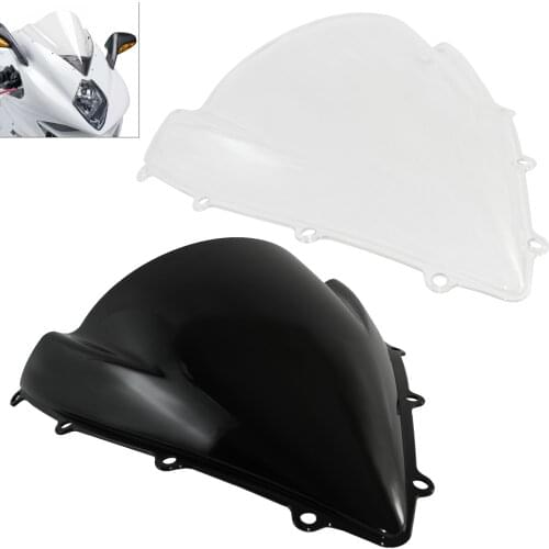 Double Bubble Windscreen Windshield Screen Shield ABS For MV AGUSTA F3 675 800 2012 2013 2014 2015 2016 2017 2018 2019 2020 2021