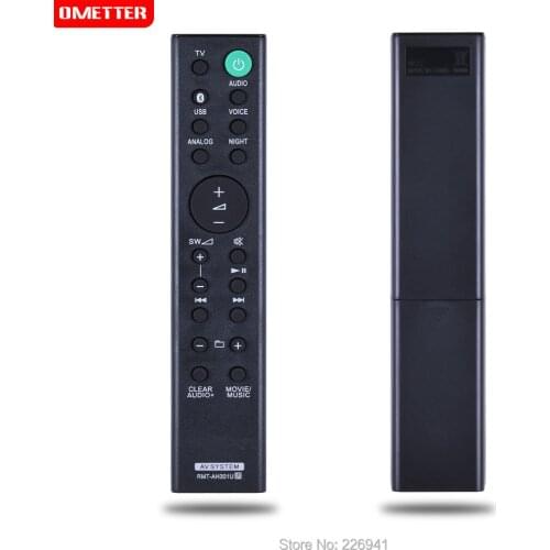 Use for Sony sound bar AV system remote control RMT-AH301U for HT-MT300 HT-MT301 HTMT300