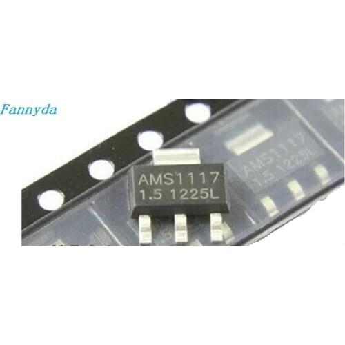 10pcs a pack new transistor triode AMS1117-1.5V package SOT-223 1.5V power IC, reduction voltage IC ,Voltage stabilizing chip
