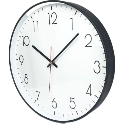 14 Inch Large Wall Clock Living Room Modern Metal Silent Large Clocks Wall Watches Home Decor Kitchen Horloge Mural Gift D087