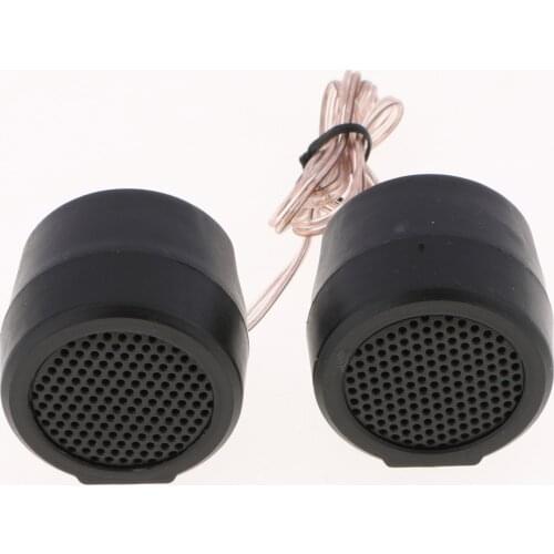 2 Pc Silk Dome Car Audio Tweeter Set Surface/ Angle/Flush Mount Options 40MM