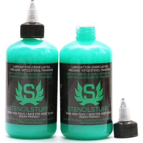 250ml American brand Stencil Stuff Tattoo Stencil Transfer Formula 8oz Longer Lasting Tattoo Transfer Cream Gel Supplies