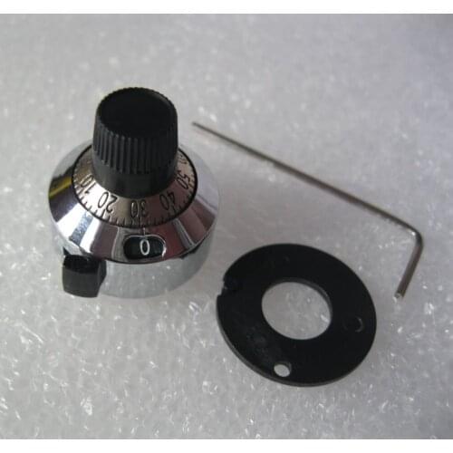 5pcs 3590S precision scale knob potentiometer knob equipped 10 Ring Adjustable Resistor multiturn potentiometer knob