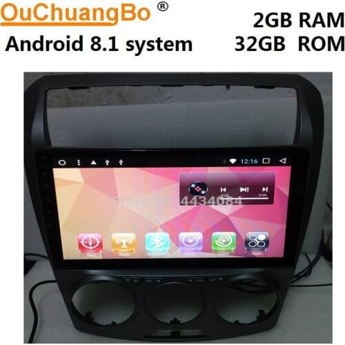 Ouchuangbo car audio gps multimedia android 8.1 for FAW Besturn B50 2009-2014 support USB SWC wifi 1080P 2+32 free Russia map