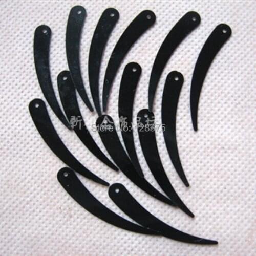 PVC clothing sequins Crescent sequins, ivory shape sequins 500g / bag customized in various colors