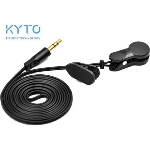 KYTO ear clip heart rate sensor for Treadmill and HRV monitor