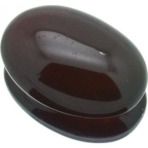 25,62ct.Hessonite Garnet Oval Cabochon Cut
