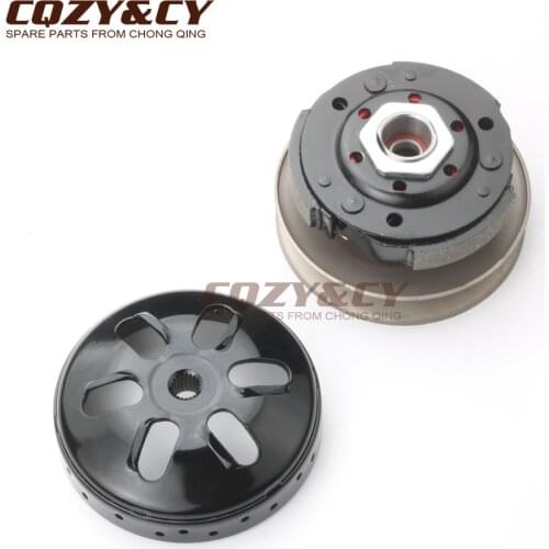 Racing Quality Rear pulley kit & Clutch & Clutch Bell for Peugeot Ludix 2 Blaster R-Cup Speedfight 2 3 4 50 Splinter Squab SV 50