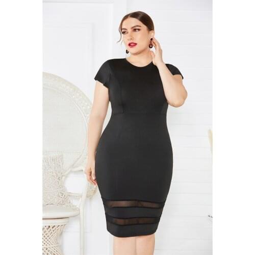 Летние платья больших размеров HBEN China At AliExpress