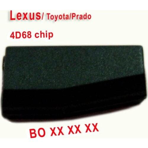 4D68 Carbon Transponder Chip (Pg1:B0) For Lexus Toyota Prado 10 pcs/lot+Free Shipping