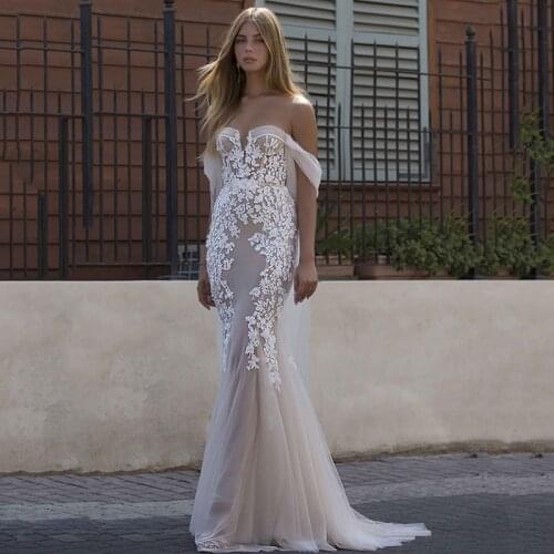 Свадебные платья силуэта русалка KS Mi Unshakenes China At AliExpress
