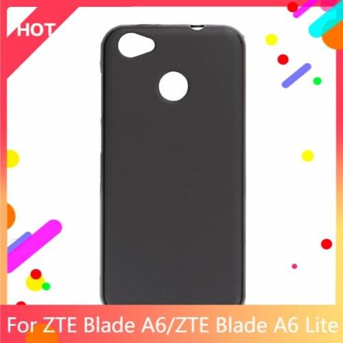 Blade A6 Case Matte Soft Silicone TPU Back Cover For ZTE Blade A6 Lite Phone Case Slim shockproof