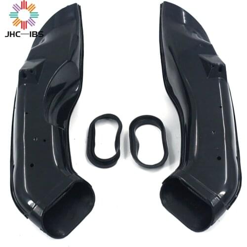 Motorcycle Black Plastic Air Intake Tube Duct Pipe for SUZUKI GSXR1000 GSXR 1000 2003 2004 03 04