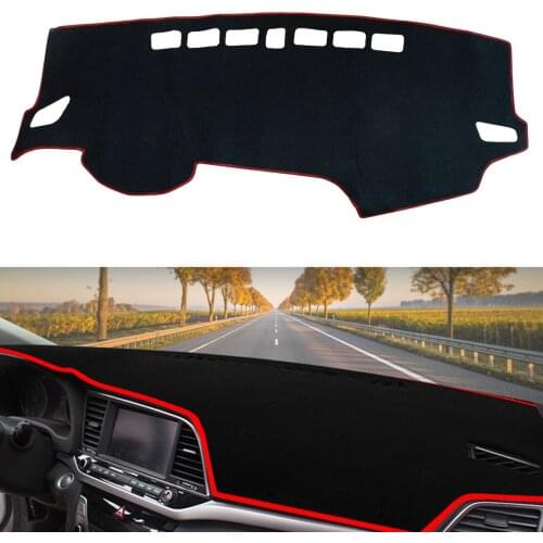 Front Dashboard Dash Mat Sun Cover Pad Car Fit for Hyundai Elantra 2017 2018 2019 2020