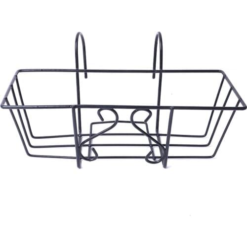 1 Pc Hanging Planter Container Flower Pot Holder Shelf Bracket Rack Basket Living Room Bedroom Wall Storage Platform Container