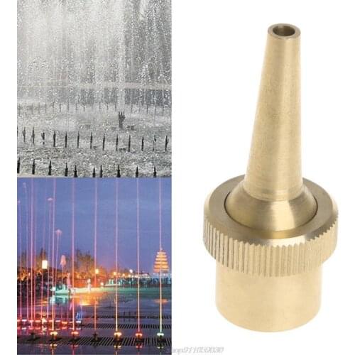1/2" DN15 Jet Straight Garden Pond Sprinkler Water Fountain Nozzle Spray Head Jy20 21 Dropship