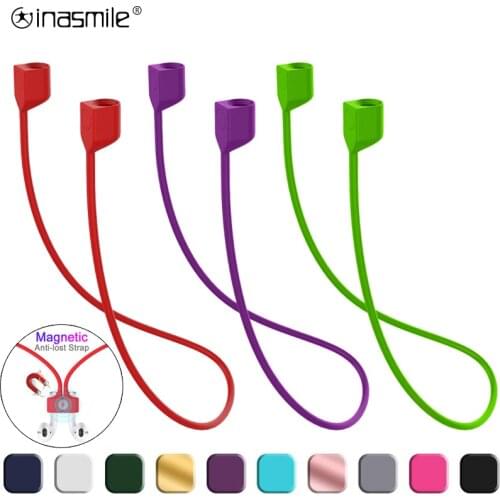 Earphone Strap for for AirPods 2 3 pro case accessories TWS Anti Lost Strap Silicone Rope for Bluetooth Earphones Silicone Cable