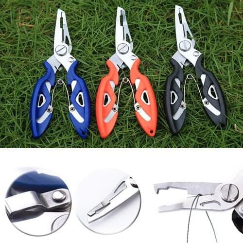 Fishing Plier Scissor Braid Line Lure Cutter Hook Remover Tackle Tool Cutting Fish Use Tongs Multifunction Scissors