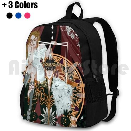 Royal Puppeteer Outdoor Hiking Backpack Riding Climbing Sports Bag The Cruel Prince The Wicked King The Folk Of The Air Holly