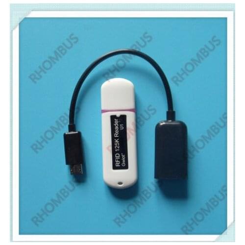 Micro 125KHz RFID Reader USB(8 digit D) Interface Support Ipad/Android/Windows