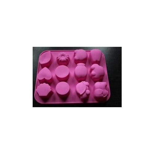 6 Pumpkin Silicone Cake Baking Mold Cake Pan Muffin Cups Handmade Soap Moulds Biscuit Chocolate Ice Cube Tray DIY Mold
