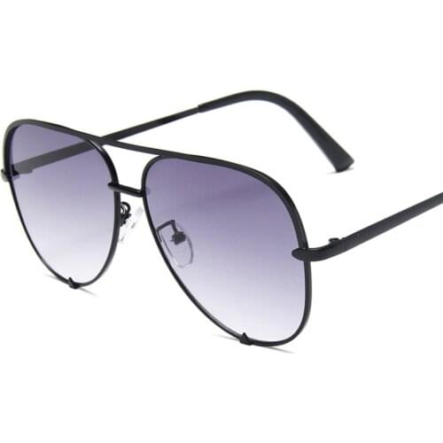 Retro style sunglasses men women sunglasses metal frame two beam men and women glasses uv400