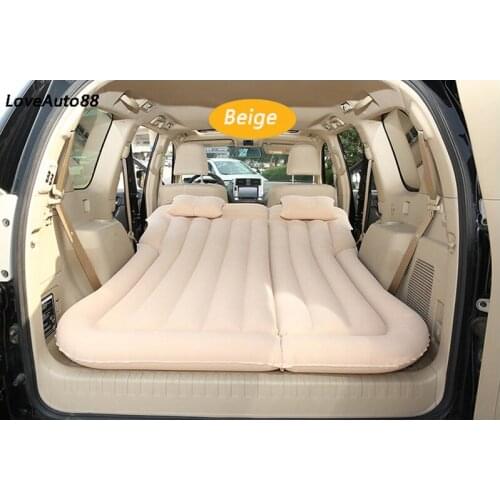SUV Inflatable Car Bed Air Mattress Outdoor Multifunctional Back Seat with Air Pump Travel Camping For Auto Air off-road