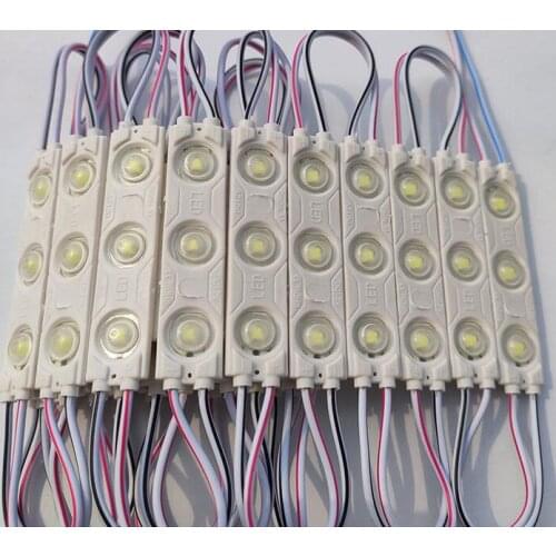 LED light module injection SMD 2835 3led 1.2W 150lm aluminum PCB 60mm*13mm DC12V IP65