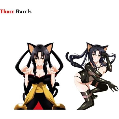 Three Ratels FC543 Kuroka High School Car Decal Anime Sex Girl Notebook Sticker