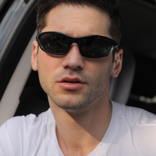 High-end Pilot Squared Driver Sun Glasses Polarized Mirror Sunglasses Custom Made Myopia Minus Prescription Lens -1 to -6