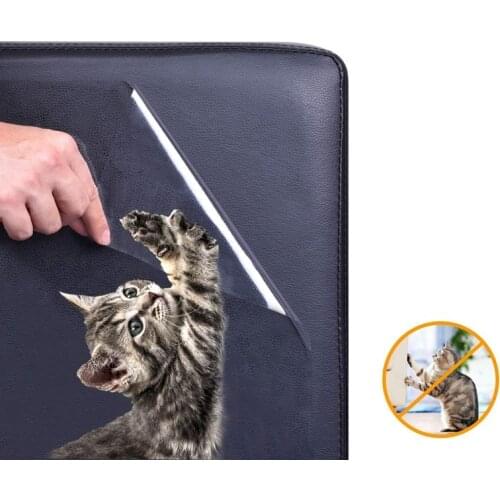 5 Pack Furniture Protectors From Cats, Pet Couch Protector, Cat Dog Claw Guards Self-Adhesive Pads + Twist Pins, Cat Dog Claw Gu