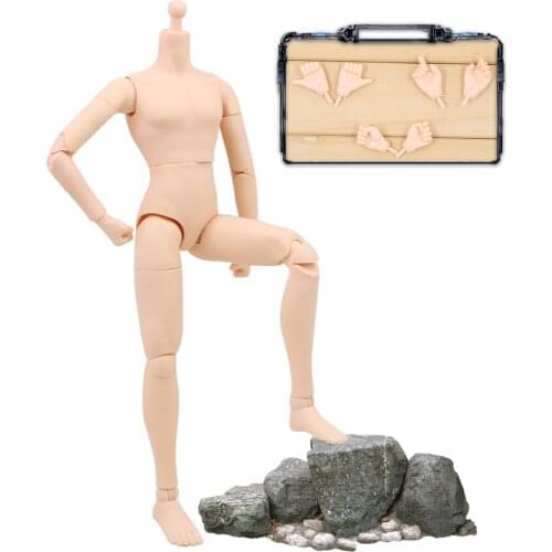 1/6 Scale Muscular Figure Muscle Body Similar For Hot Toys Action Figure Doll Toys Soldier Model