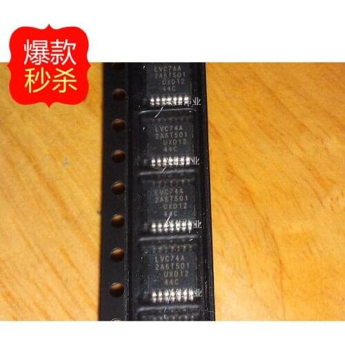 10PCS New original authentic 74LVC74APW LVC74A TSSOP14 logic chips