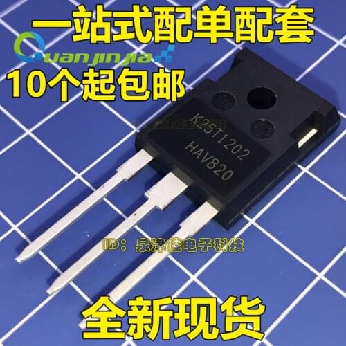 100% Original New K25T1202 TO-247 25 1200V IGBT