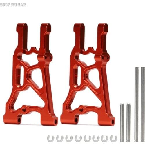 2Pcs 107900 Aluminium Rear Lower Suspension Arm Voor Rc Model Auto Hpi WR8 3.0 Flux Ken blok Upgrade Onderdelen1:10