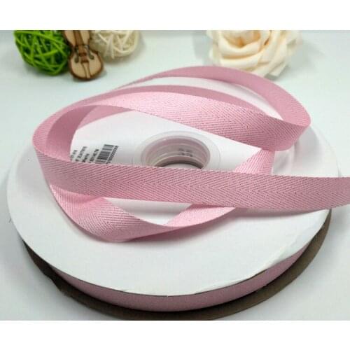 3/8" inch 9mm Silver Purl Herringbone Twill Ribbon For Gift Packing