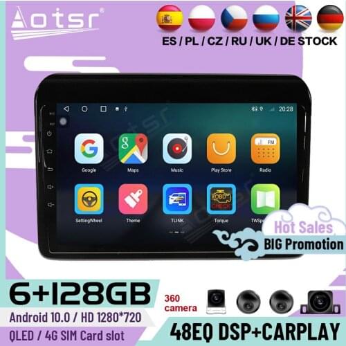 6+128G Carplay Multimedia Stereo Android Player For Suzuki Ertiga 2018 2019 GPS Navigation BT Car Radio Video Receiver Head Unit