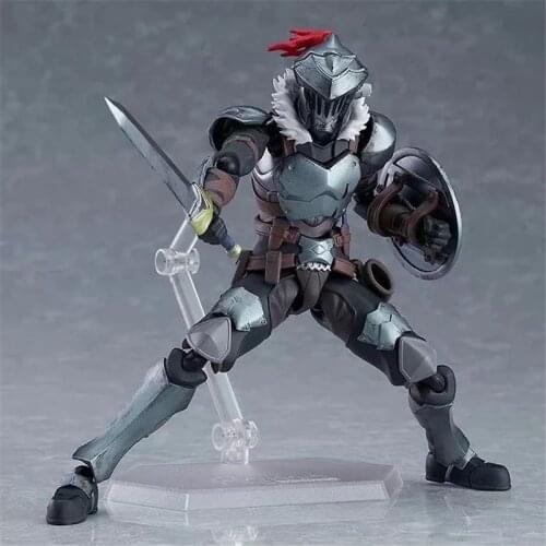 Anime Goblin Slayer Figma 424 PVC Action Figure Collectible Model Kids Toys Doll 15cm