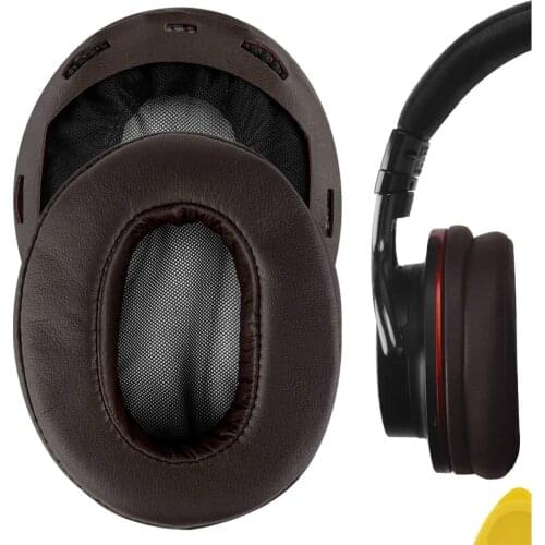 Protein Leather Replacement Ear Pads for Sony MDR-1A, MDR-1ADAC Headphones Earpads, Headset Ear Cushion Repair Parts