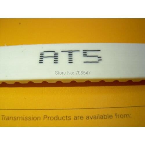 Free Shipping 10Meters AT5 open timing belt AT5-6 width 6mm polyurethane with steel core Metric trapezoidal belt AT5 belt pulley