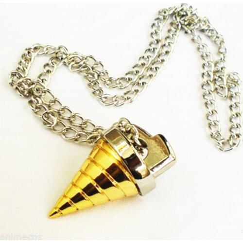 Love Anime Tengentoba Gulenlagann KINON Tengen Toppa Gurren Lagann Chain Necklace Cosplay Model Toy Pendant Gift New Fashion