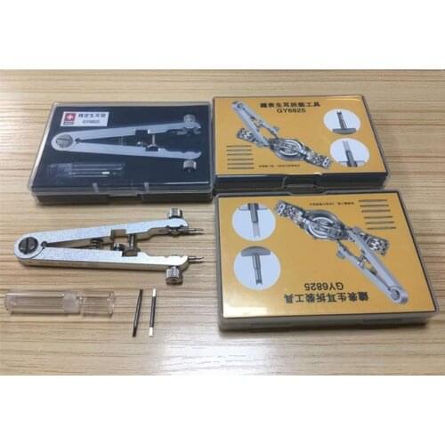 Good quality!316L stainless steel Watch Bracelet Pliers 6825 Standard of Spring Bar Remover Watch Bands Repair Removing Tool
