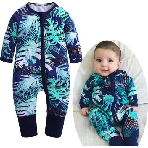 Newborn Baby Romper Boys Girls Jumpsuit Clothing Toddler Infant Costume Fashion Print Colorful Baby Clothing