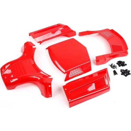 Drop-resistant Injection Car Body Shell Protection Set Fit for 1/5 Losi 5ive-t Rovan LT King Motor X2