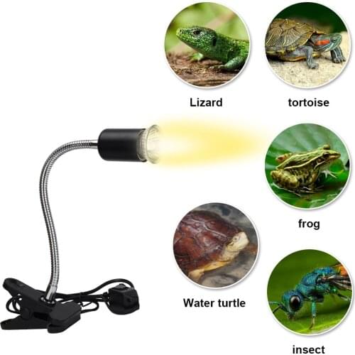 Tortoise basking lamp reptile night light hose basking lamp amphibious pet tortoise lizard lamp heating heat preservation lamp