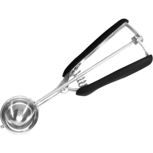 Ice Cream Spoon Kitchen Tools Spring Handle Mash Potato Watermelon Ball Scoop Home Kitchen Accessories