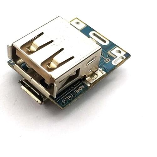 5V Boost Step Up Power Module Lithium LiPo Battery Charging Protection Board LED Display USB for DIY Charger 134N3P Program